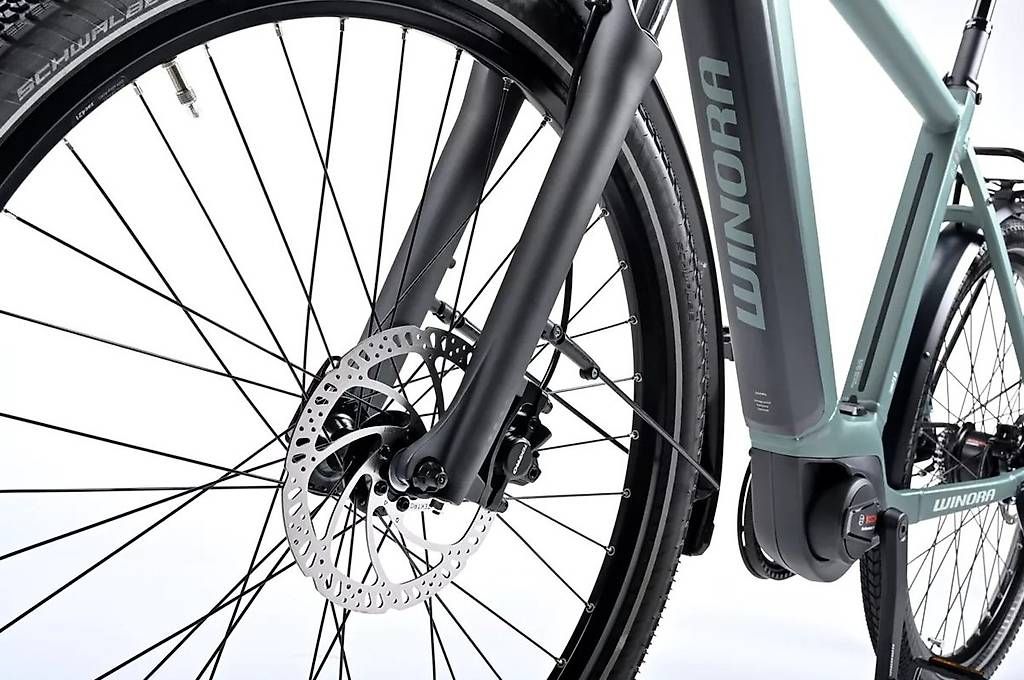 Winora Velos: Winora Sinus R8Ef  High Greyblue matt 2025 – Neu und originalverpackt aus Lausanne von AB-Ebikes 1