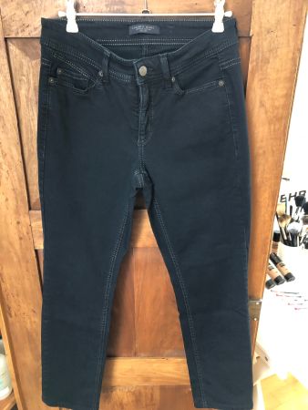 Damen Jeans Cambio schwarz / blau Grösse 36 gebraucht