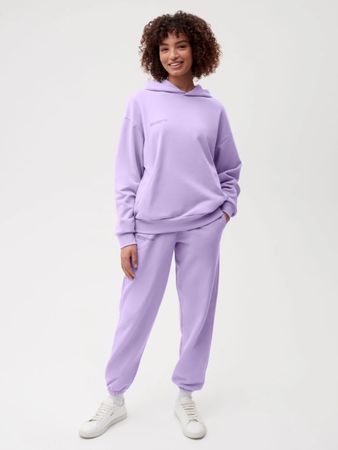 Pangaia 365 Orchid Purple Hoodie, Jogger & T-Shirt Set