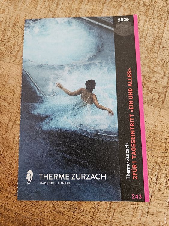 Therme Zurzach 2 für 1 Tageseintritt (Neu (gemäss Beschreibung)) in ...