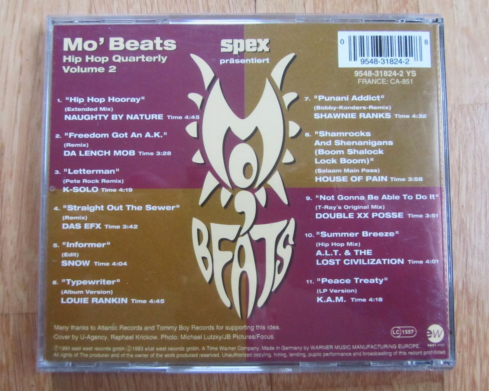 CD: Mo’ Beats Hip Hop Quarterly – Usato da Seengen venduto da mikelele 1