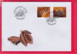2020, FDC, SONDERMARKEN SCHOKOLADE-VON BITTER ZU SÜSS
