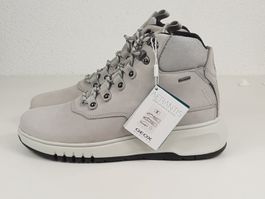 GEOX AERANTIS 4x4 ABX NubukLeder grey Schnürboots Gr. 36