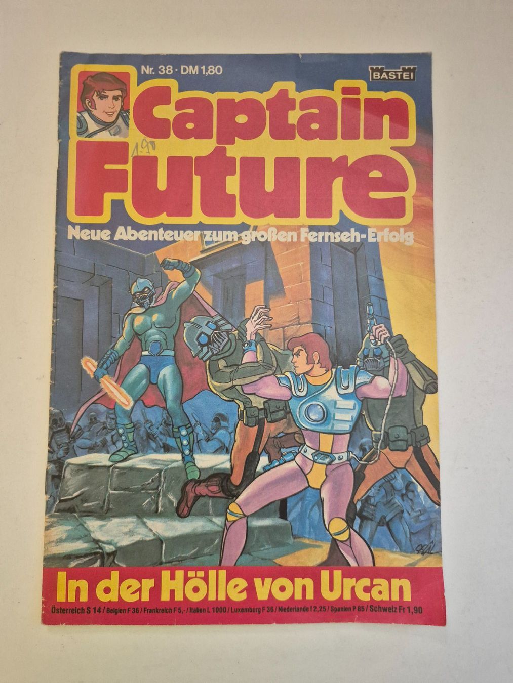 Fumetti: Captain Future Comics Nr. 38 - "In der Hölle von Urcan" – Usato da Langendorf venduto da zvonu161