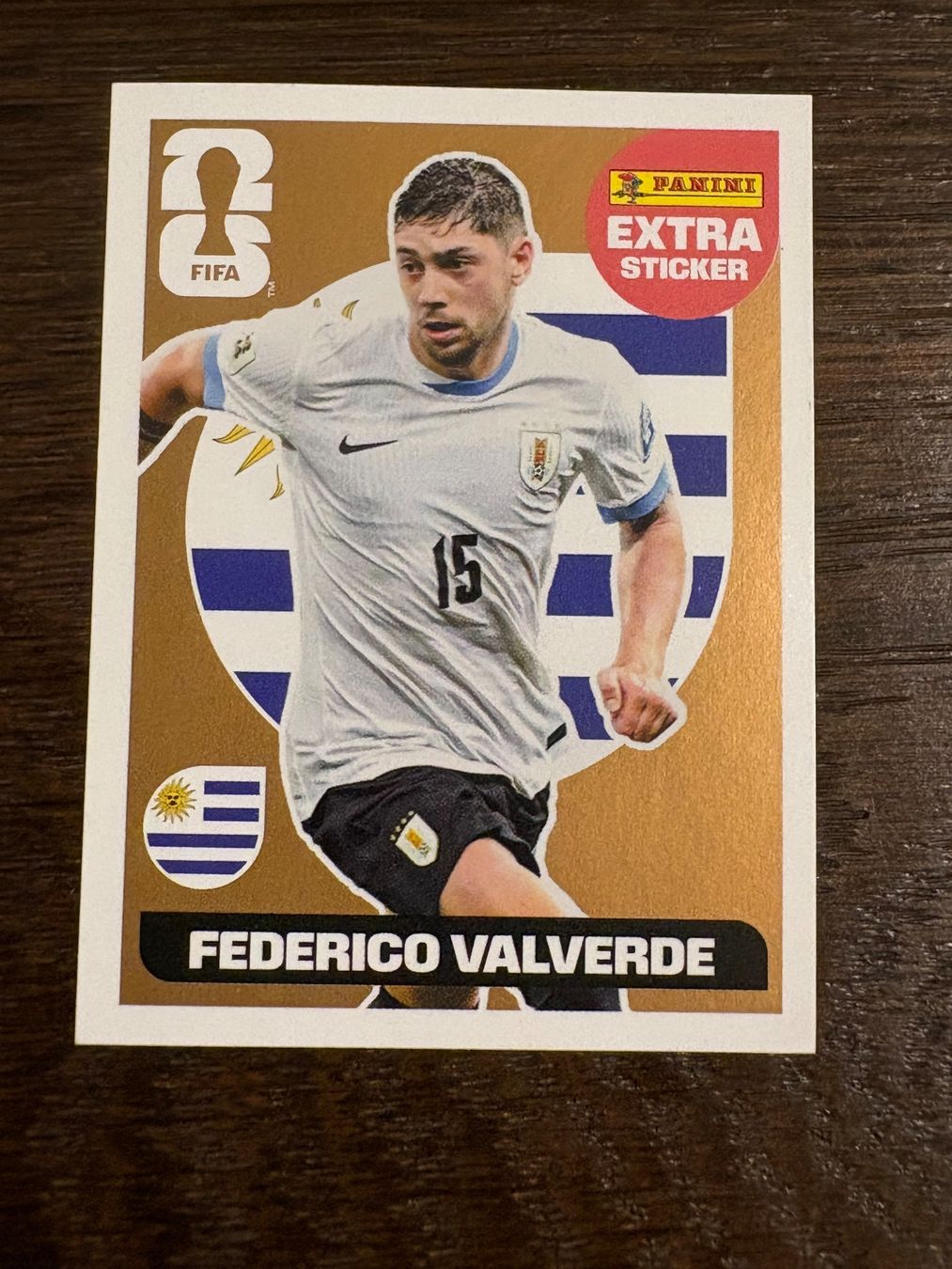 Panini Cartes à collectionner: Extra sticker bronze Valverde neuf – Neuf (Voir description) à St-Sulpice VD par dxf_rny9