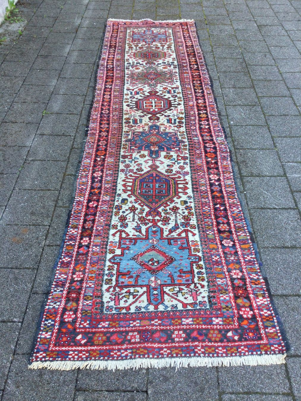 Tappeti: Gebrauchter langer Heriz Läufer Orientteppich – Usato da Wangen SZ venduto da kuriosum12