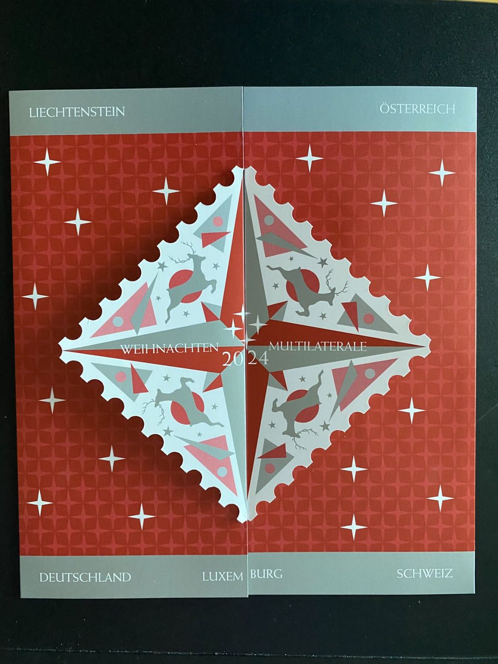 Tutti i francobolli: Weihnachtsbriefmarken 2024 Multilaterale Set FL AT DE LU CH – Nuovo (secondo la descrizione) da Niederrohrdorf venduto da park5