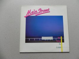 LP Schweiz Jazz Rock Band Mainstreet 1981 No Time to lose