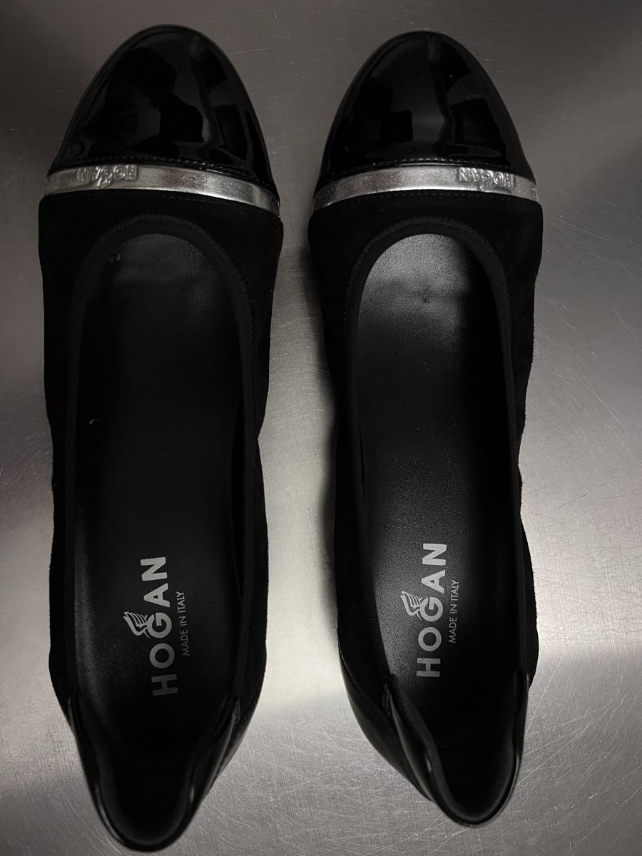 Hogan Scarpe da donna: HOGAN Ballerina, schwarz, Grösse 38 – Nuovo (secondo la descrizione) da Fraubrunnen venduto da Vpeck