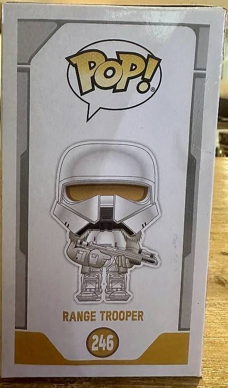 Statuette: Funko Pop Star Wars Range Trooper #246 – Nuovo e nell'imballaggio originale da Genève venduto da gen_jd2g 3