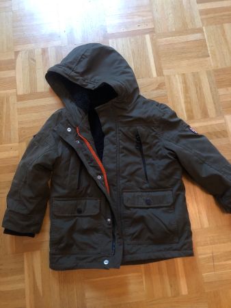 Winterjacke State Park oliv Grösse 110 gebrauchter Zustand