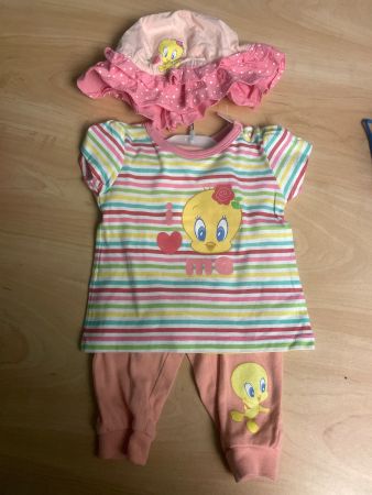 Süsses Baby Looney Tunes Sommer  Set, Gr. 68,Neu