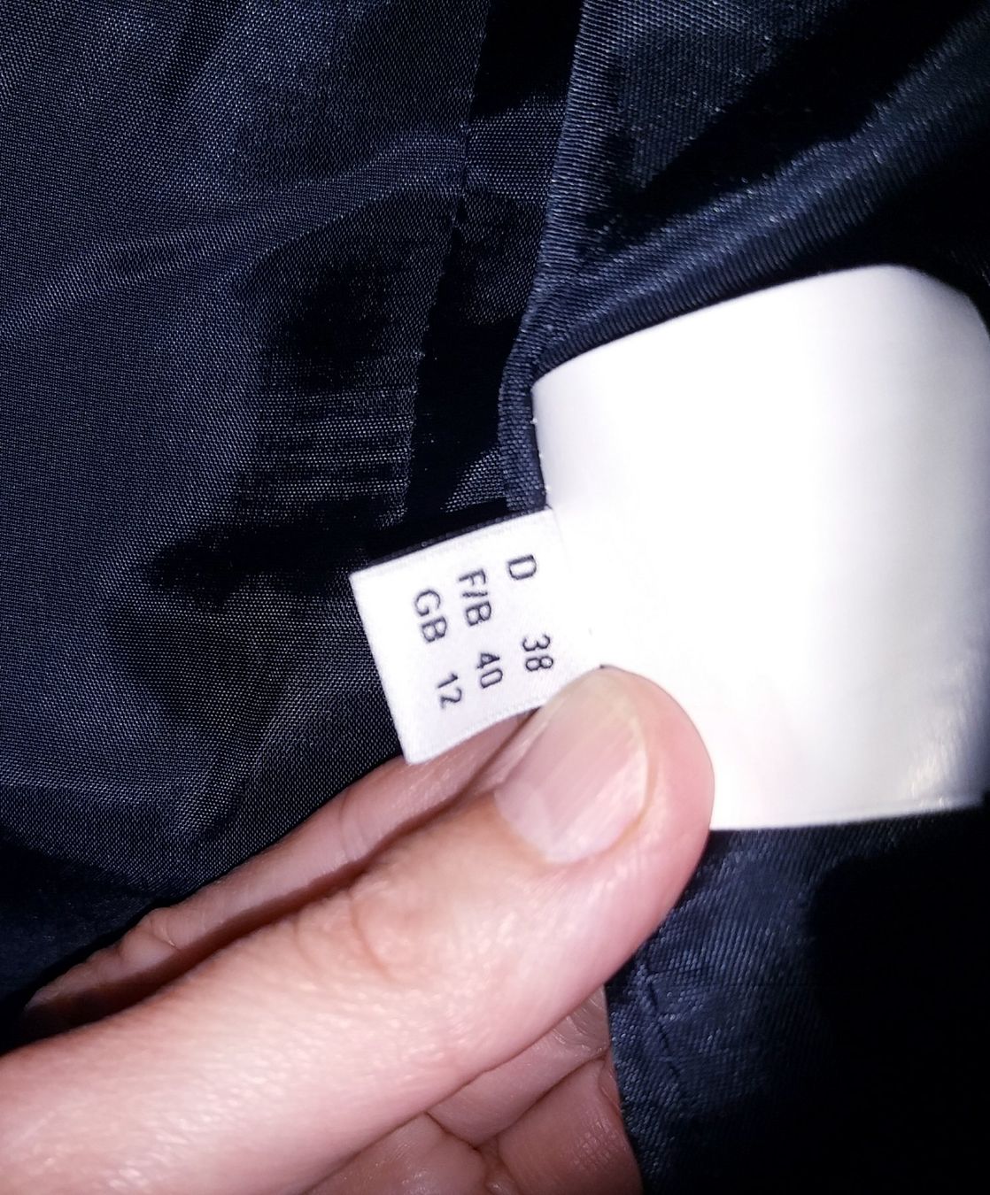 Madeleine Giacche: Wunderschöner Madeleine Blazer, Gr. 38, Navy mit Weiss – Usato da Zell ZH venduto da bouboulela1 6