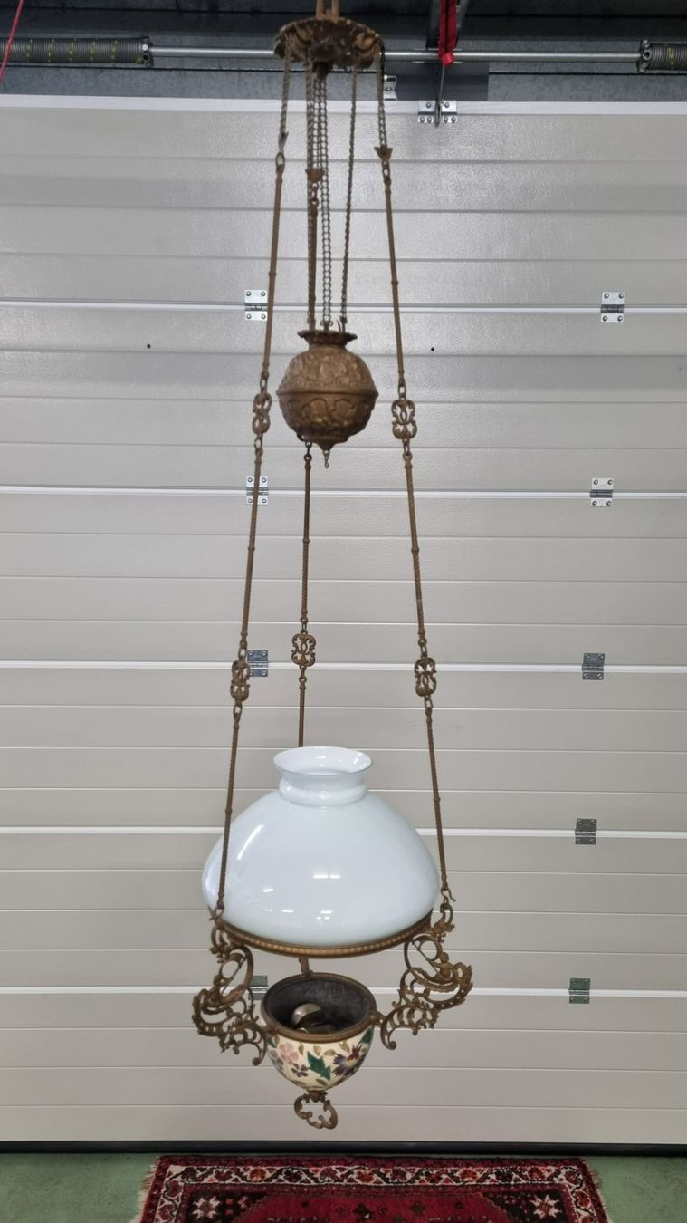 Lampade: Antike Hängelampe – Usato da Wahlen venduto da Veani