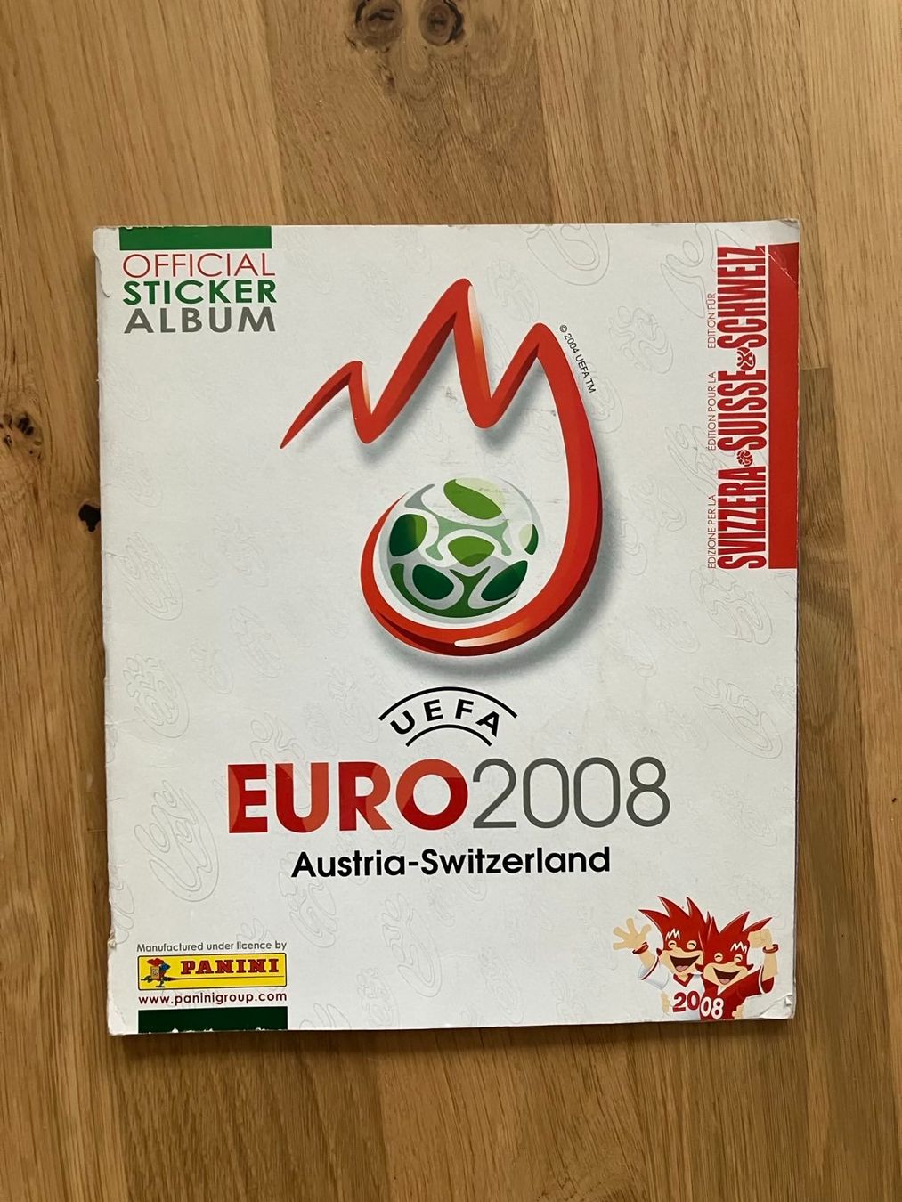 Panini Alben: Album Panini euro 2008 complet – Gebraucht aus Bern von luc_m569