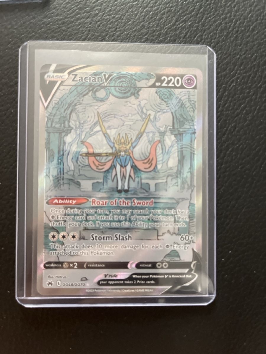 Pokémon Carte collezionabili: Zacian V – Nuovo (secondo la descrizione) da Dübendorf venduto da LCDH55