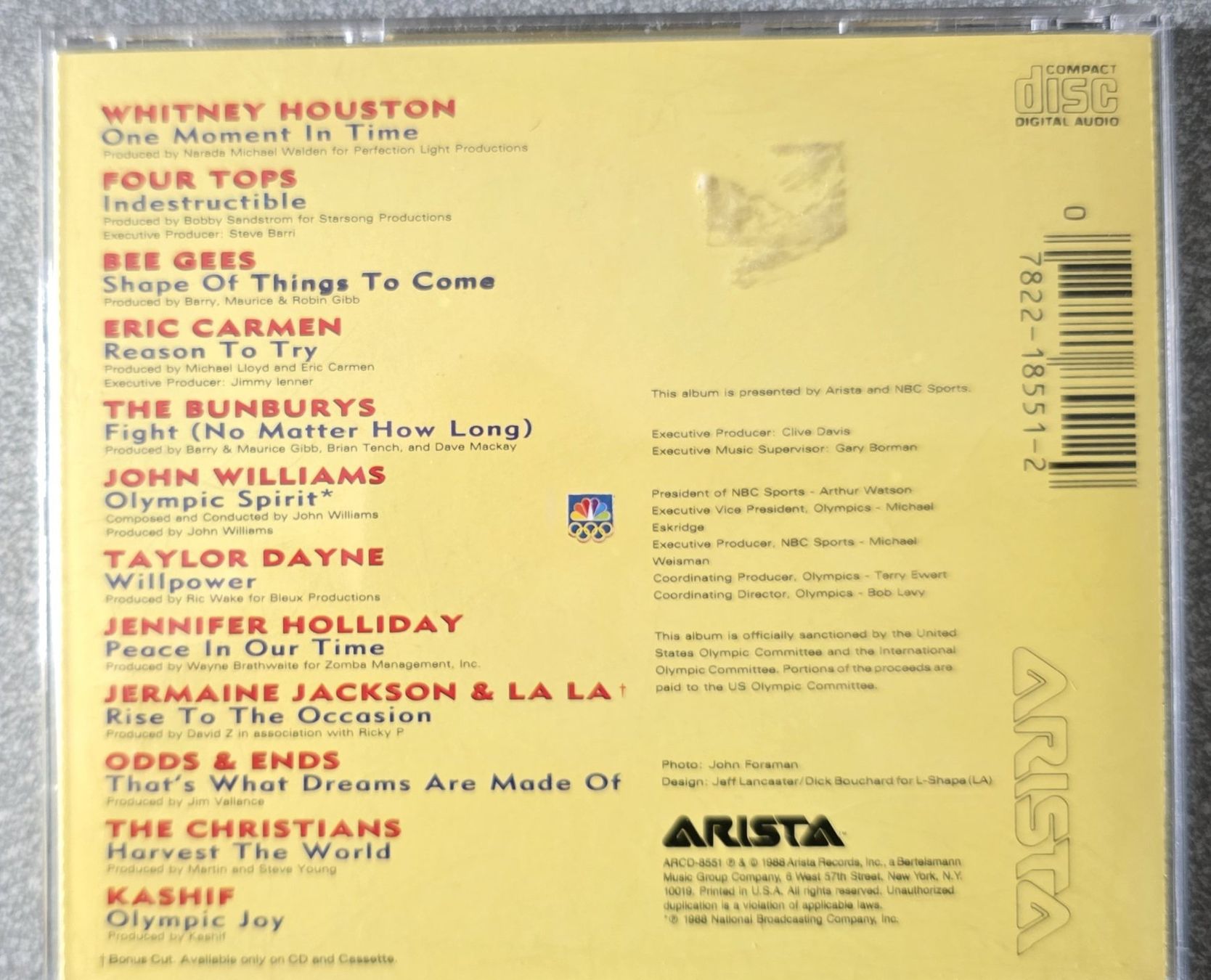 CD: Summer Olympics 1988 -   Soundtrack CD – Usato da Oetwil am See venduto da fineli2 1