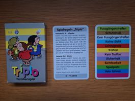 Kartenspiel "Triplo" Verkehr, vom TCS