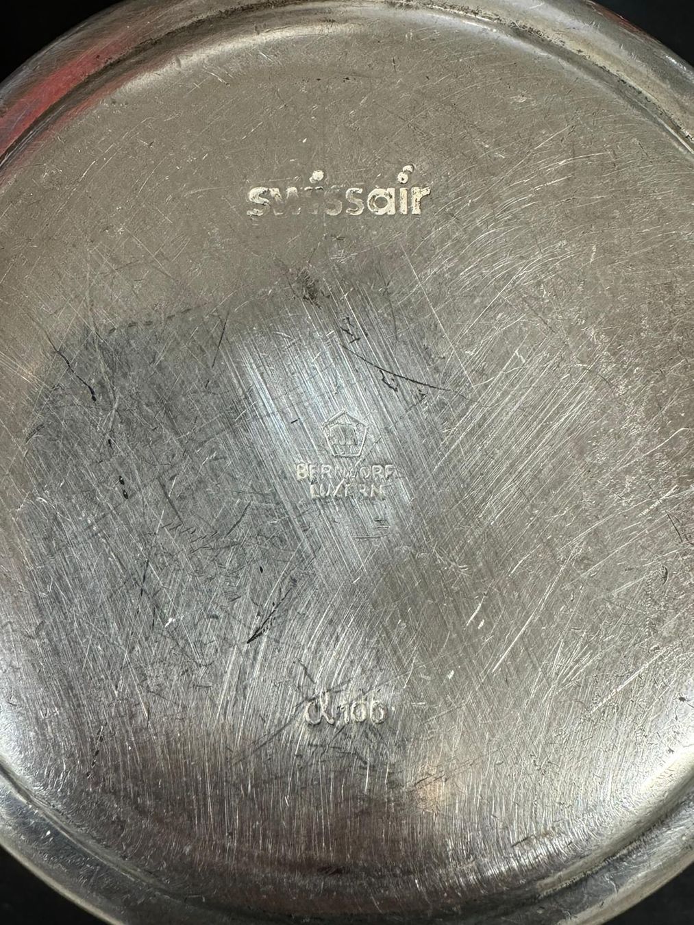 Teekannen: SWISSAIR versilberte Kaffee/Teekanne – Gebraucht aus Ostermundigen von airline-trolley 4