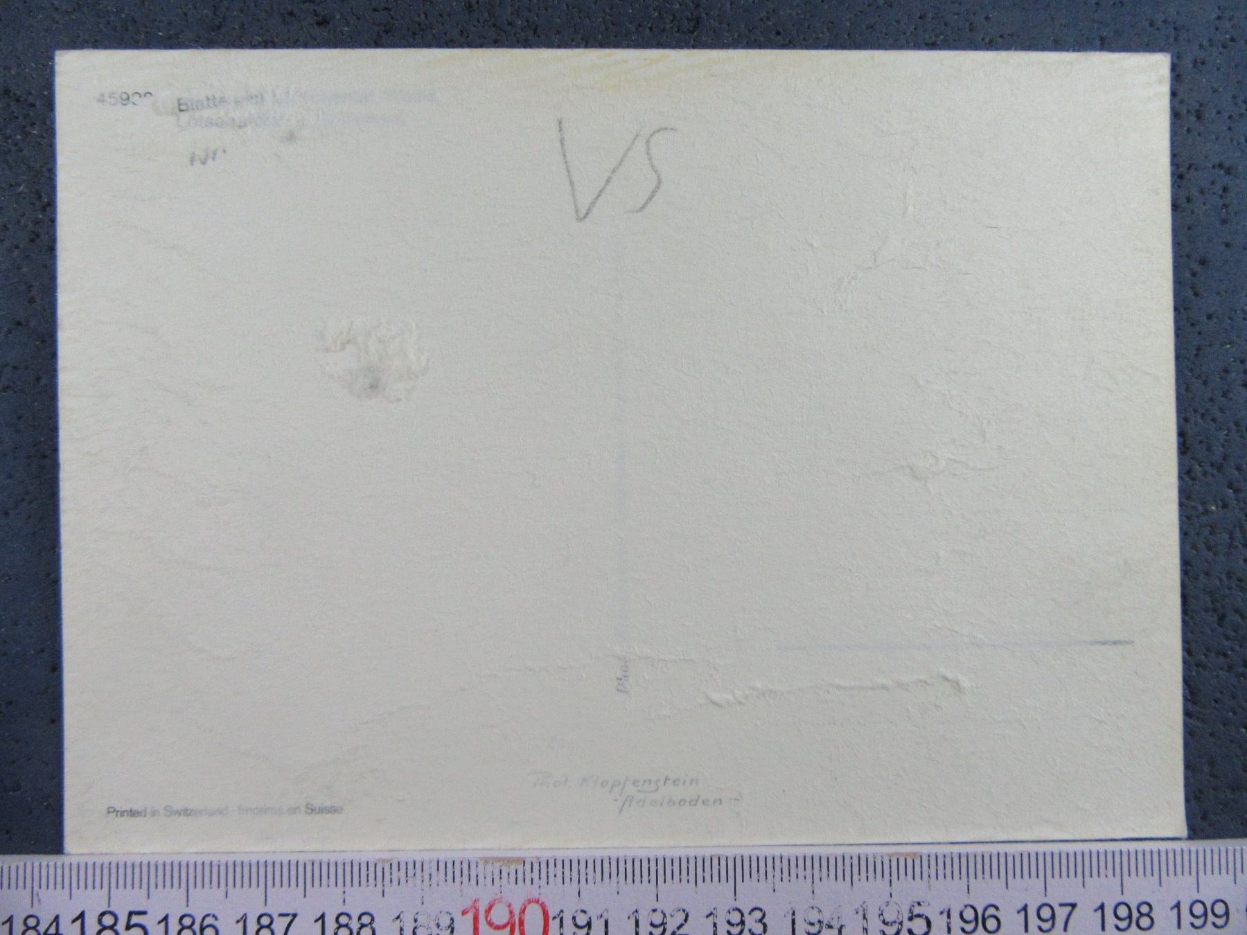 Cartoline postali: BLATTEN IM LÖTSCHENTAL VS AK HINTEN KLEBERRESTE – Usato da Ettingen venduto da Hausi4711 1