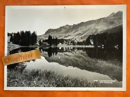 Alte Ansichtskarte: Lenzerheide mit Valbella, Graubünden