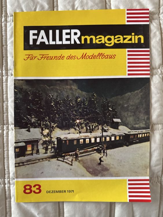 Faller Magazin 83, 1971 (Gebraucht) in Eschenz für CHF 6 – mit ...