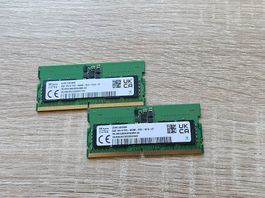 DDR5 5600MHz SODIMM RAM Kit SK Hynix 2X8GB