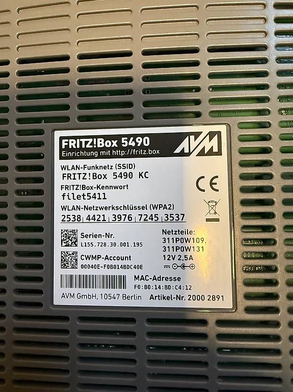 Modems & Routeurs: Fritz!Box – D'occasion à Ebikon par cla_bh2n 1