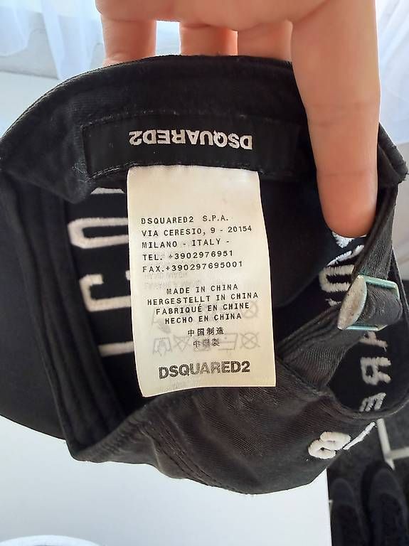 Chapeaux, bonnets & casquettes: SCHWARZE DSQUARED2-CAP – D'occasion à Niederhelfenschwil par Mileko 4