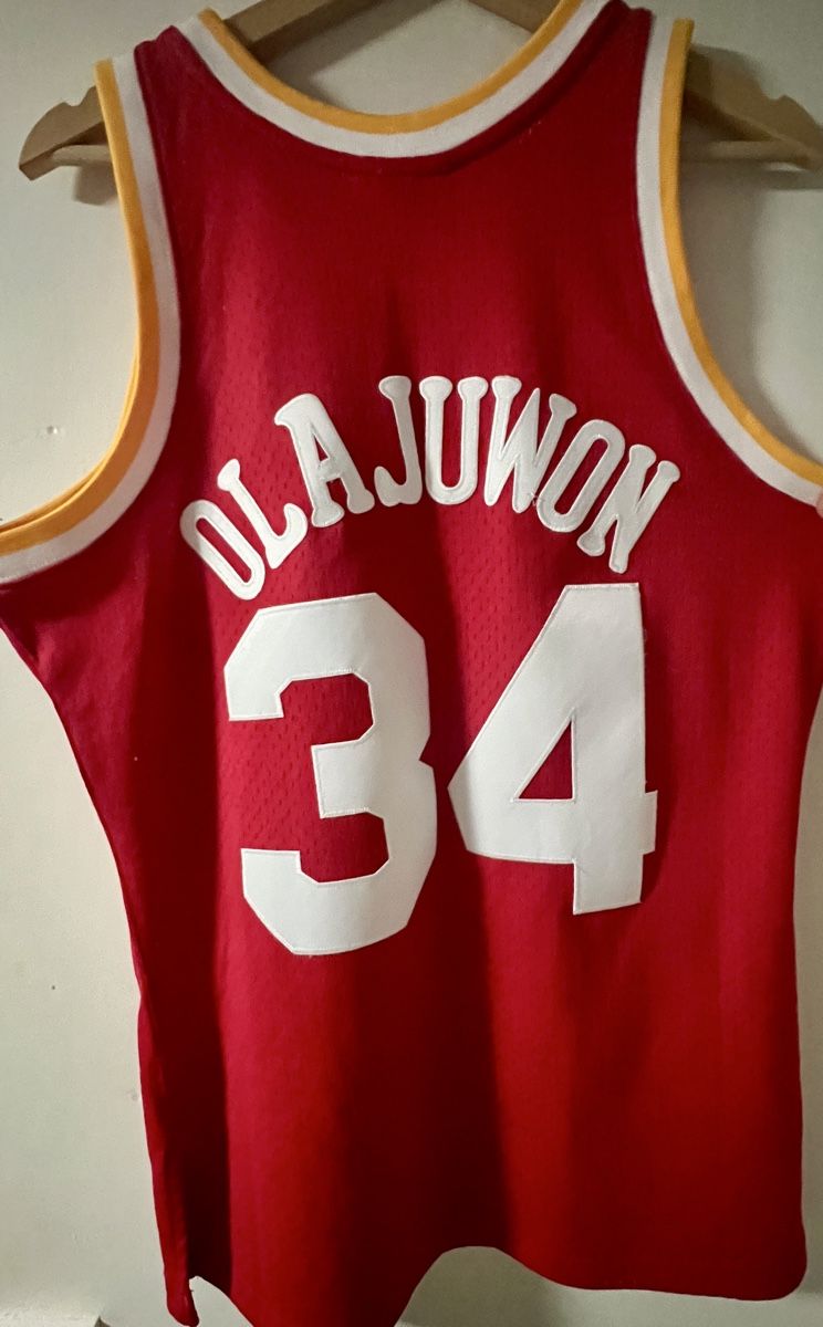 Mitchell & Ness Canottiere & Pantaloni: Mitchell & Ness Houston Rockets Olajuwon Jersey Gr. M – Usato da Thayngen venduto da sop_2xnz 1