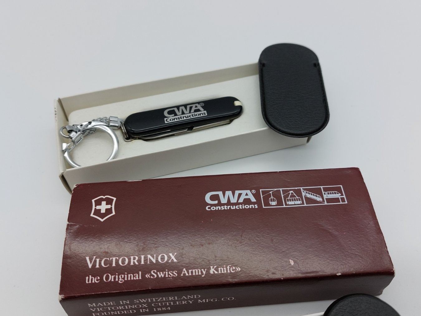 Victorinox Coltelli tascabile: 2 Victorinox Werbemesser – Nuovo (secondo la descrizione) da Hellbühl venduto da 30R_R30 2