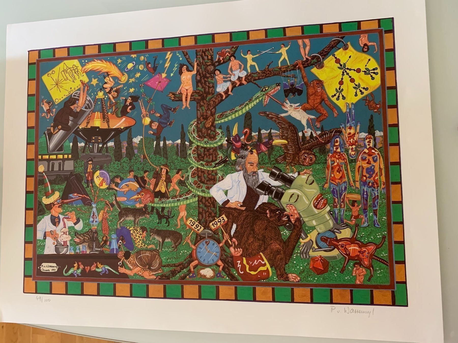 Grafiken & Lithographien: Wattenwyl Peter v . - signiert u. nummeriert – Gebraucht aus Bern von Artbrokerswitzerland 1