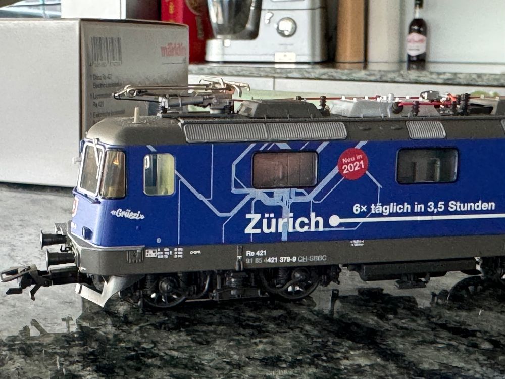 Märklin 37473 BR 421 SBB Digital MFX Zürich München wie NEU (Neu ...