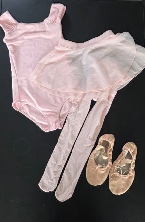 Rosa Ballettbekleidungs Set