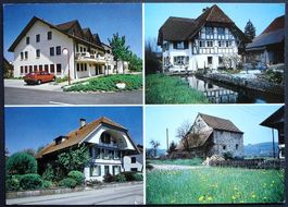 NIEDERÖNZ BE Gemeindehaus Mühle Schürchhaus Heidenstock Auto