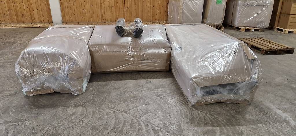 Divani: Sofa neu mit Bettfuktion Schwarz Farben – Nuovo e nell'imballaggio originale da Lützelflüh-Goldb venduto da Rampenverkauf_72_ 1