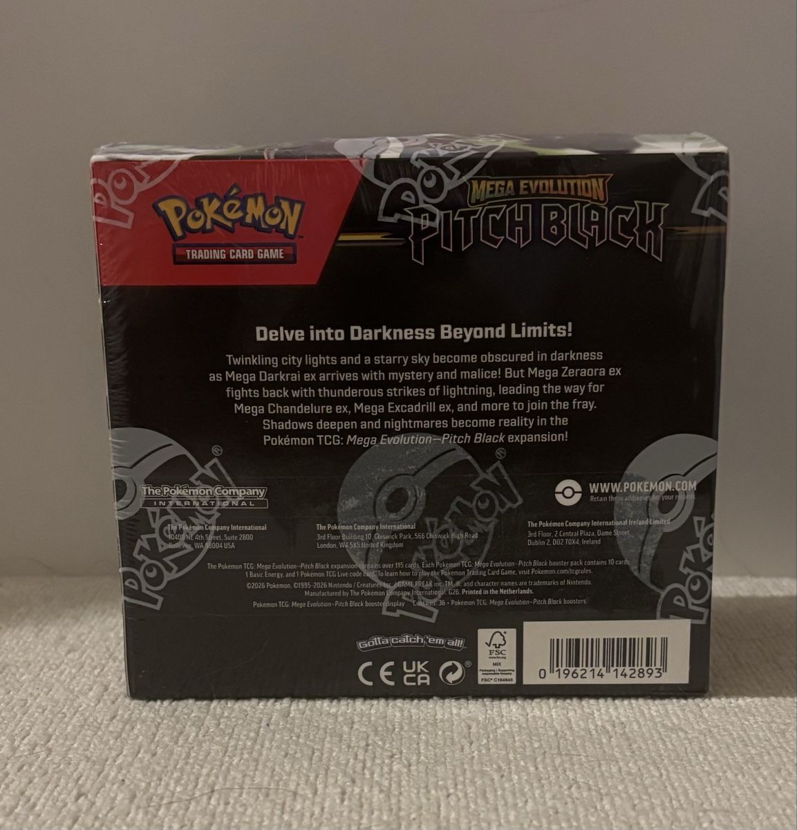 Pokémon Sammelbilder & Trading cards: Pokemon Pitch Black Display - Booster Box – Neu (gemäss Beschreibung) aus Grand-Lancy von Mario64 7