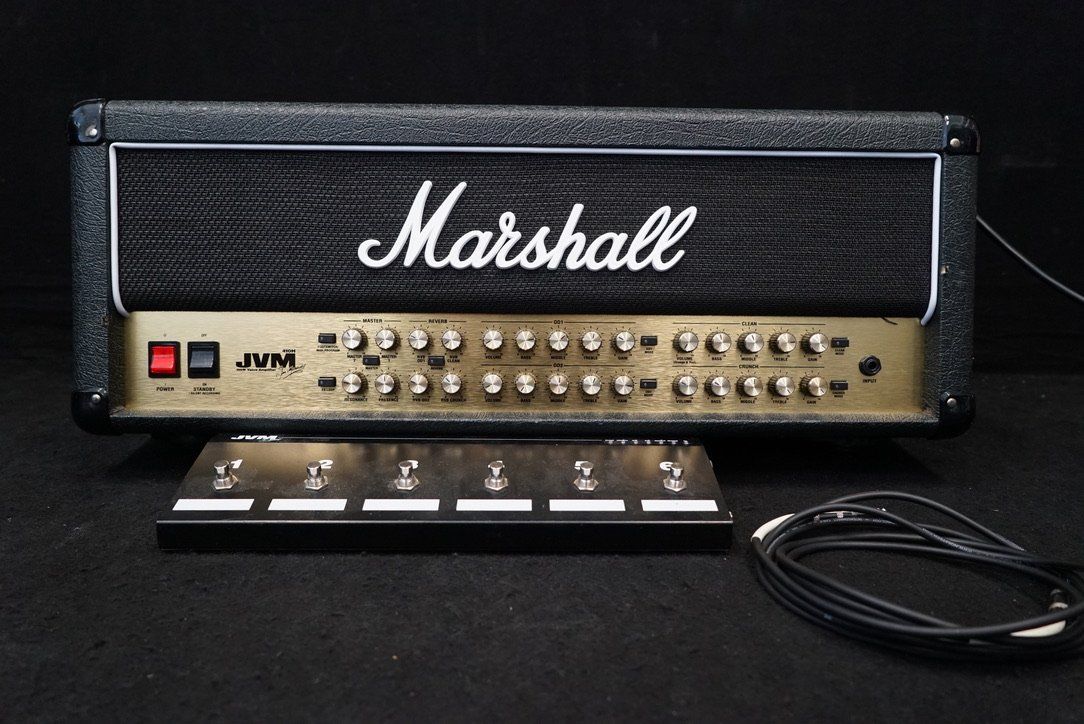 Marshall Amplificatori: Marshall JVM410H (Head) Fussliste – Usato da Ortschwaben venduto da Musictrade