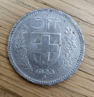 5 Francs Suisse 1923 – Argent – Confédération suisse