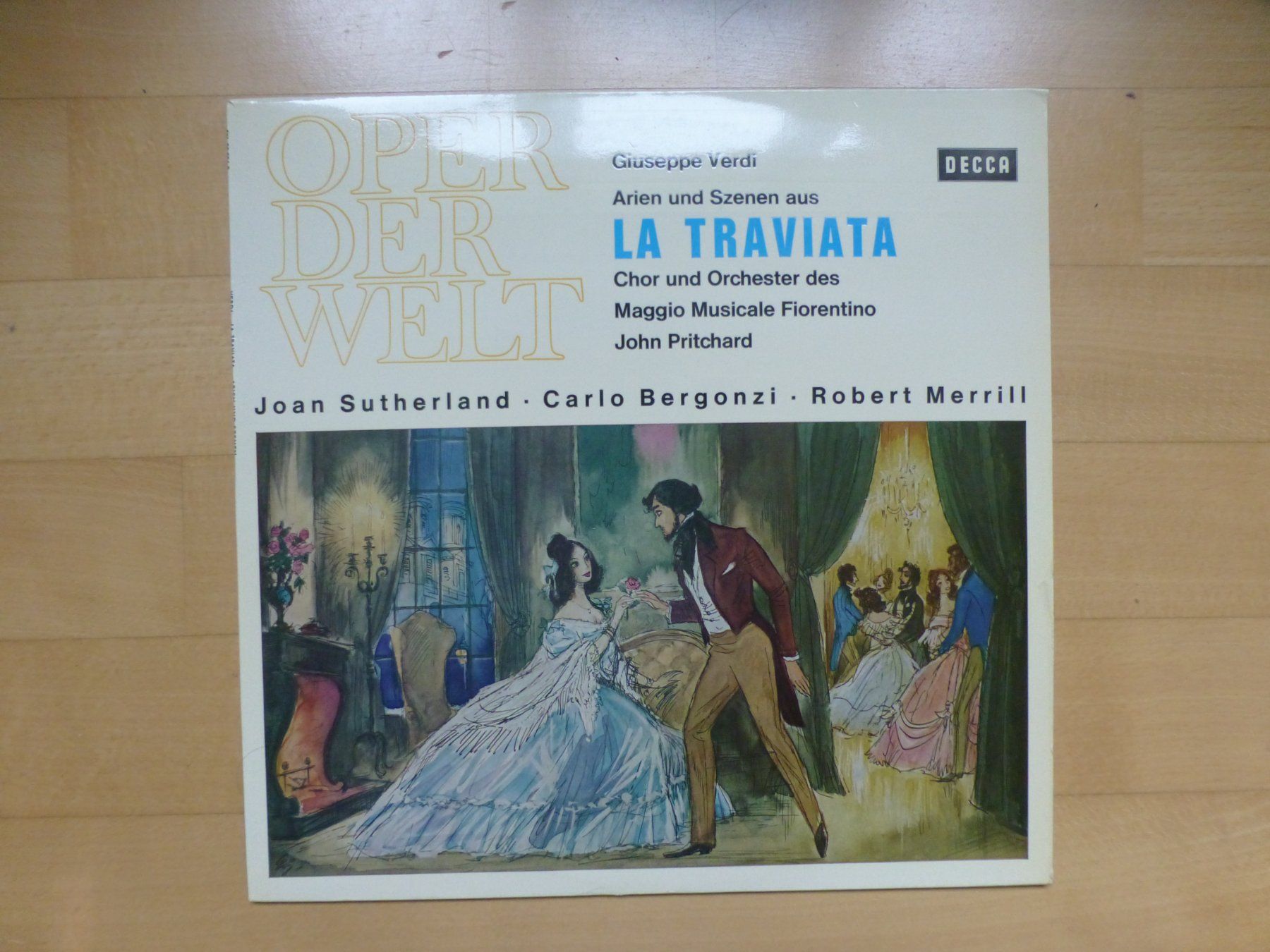 Dischi in vinile: La Traviata, Giuseppe Verdi, Schallplatte – Usato da Hergiswil NW venduto da annettelia