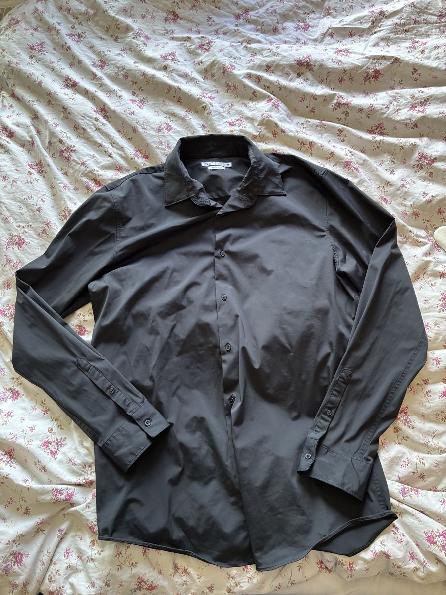 Zara Camicie: Schwarzes Hemd Zara. Grösse L – Usato da Gondiswil venduto da lor_2rkz 1