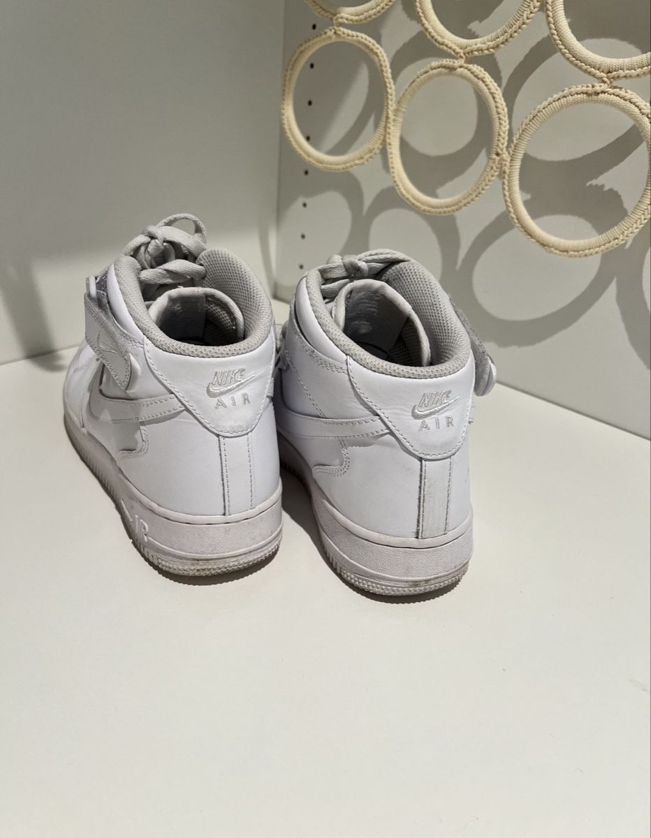 Nike Scarpe da donna: Nike Air Force 1 Mid Weiss – Nuovo (secondo la descrizione) da Neerach venduto da lin_2k7j 2
