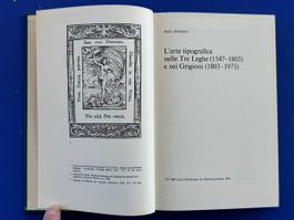 Bornatico: Bibliographie der Bündner Drucke 1547-1803