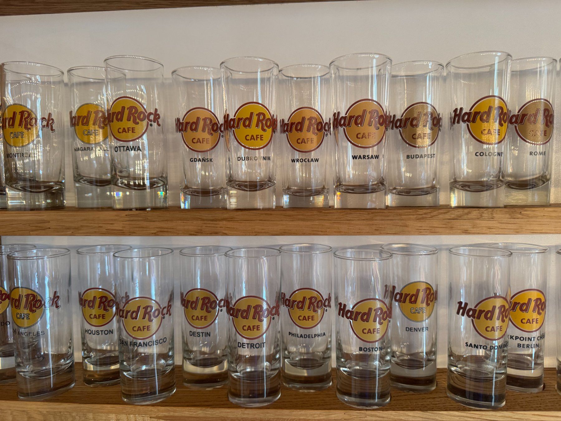 Hard Rock Cafe Bicchieri: Hard Rock Café Shot Gläser – Nuovo (secondo la descrizione) da Oberentfelden venduto da Keppo7 1
