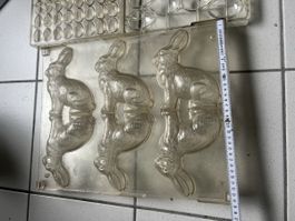 Moule à chocolat lapin de Pâques vintage, parfait ! (50)