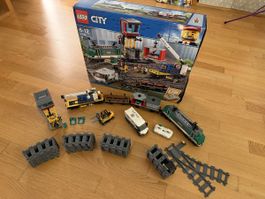 LEGO City 60198 Güterzug mit Schienen Set gebraucht