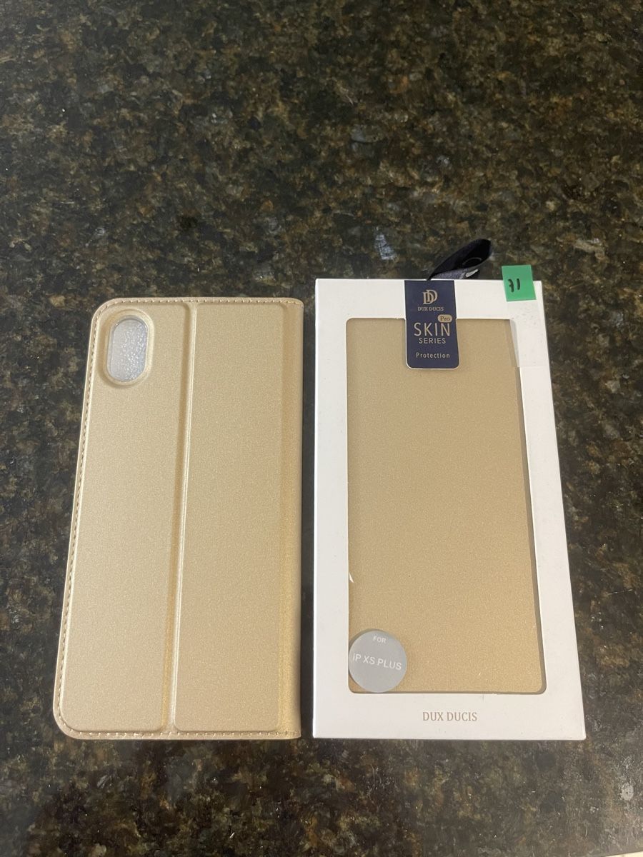 Apple Cover & Protezioni schermo: DUX DUCIS iPhone XS Plus Hülle Gold NEU – Nuovo e nell'imballaggio originale da Wohlen AG venduto da abaci 1