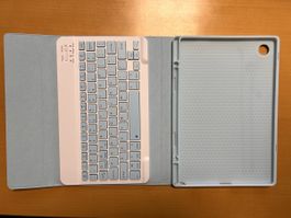 Cover + abnehmbare Bluetooth-Tastatur Samsung Galaxy Tab A8