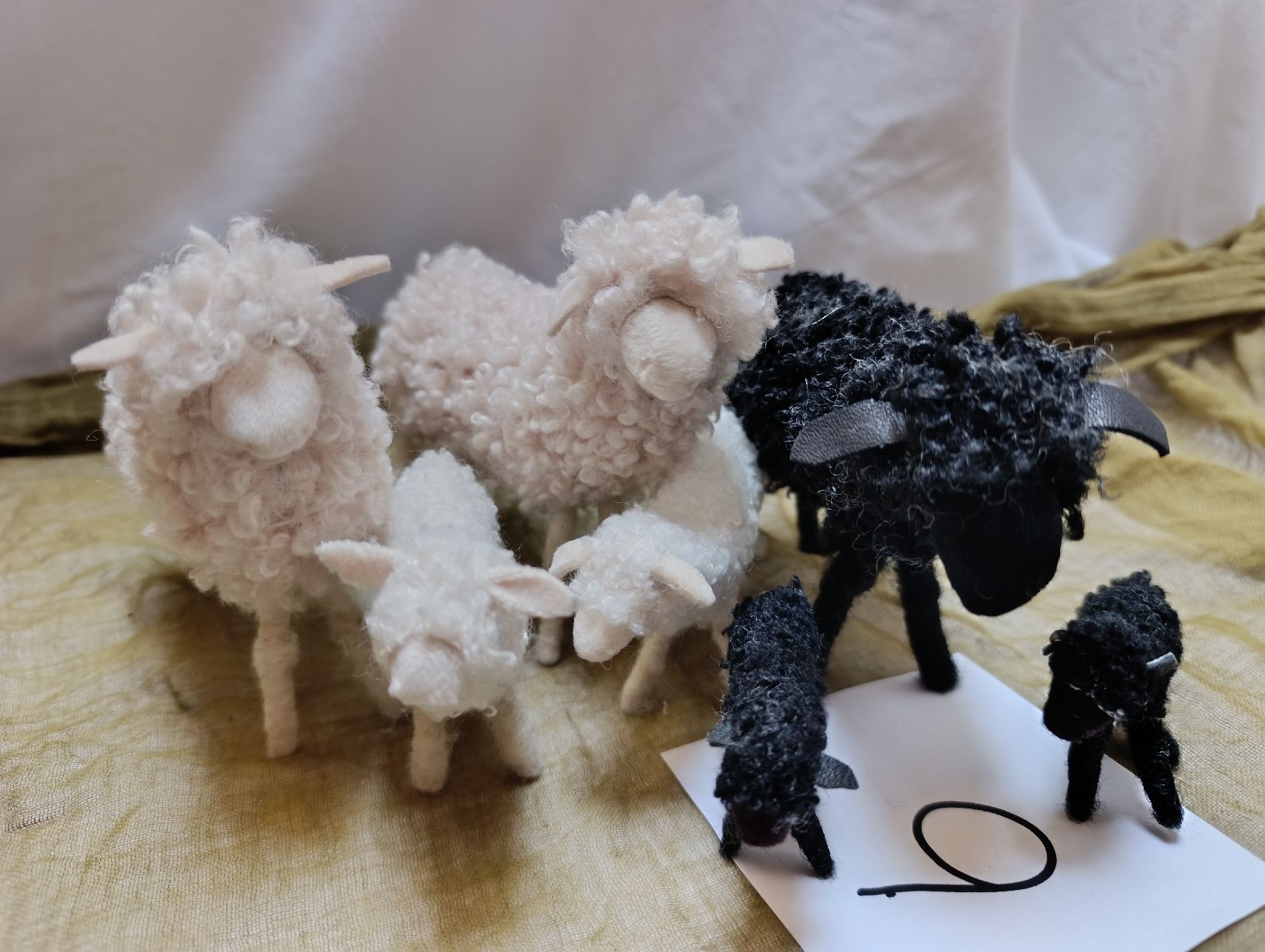 Figuren: Schwarzenberger Krippenfiguren 7 Schafe – Neu (gemäss Beschreibung) aus Oberarth von sil_9dfs 5