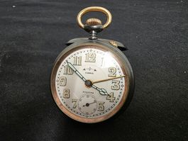 Antike Eterna Wecker Taschenuhr, Vintage Sammlerstück!